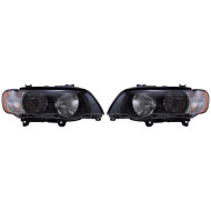 Фары Бмв Х5 BMW X5 E53 (1999-2003) комплект 2 штуки левая и правая TYC высокое качество