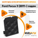 Заглушка буксировочного крюка в задний бампер Ford Focus 3 (2011-) седан KUZOVIK Заглушка буксировочного крюка в задний бампер Ford Focus 3 (2011-) седан KUZOVIK