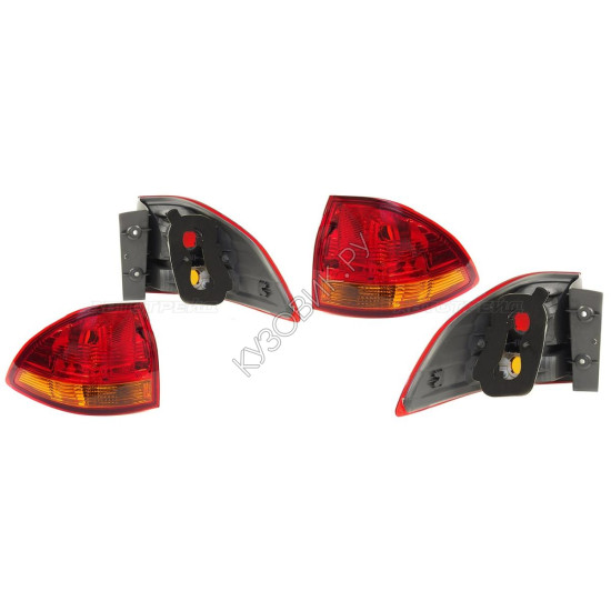 Фонари задние Митсубиси Паджеро Спорт Mitsubishi PajeroSport 2 (2008-2013) комплект 2 штуки левый и правый SAT высокое качество