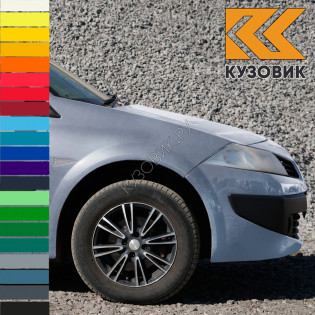 Крыло переднее правое в цвет кузова Renault Megane 2 (2002-2008) пластиковое